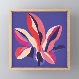 Coloured Plant 0519 Framed Mini Art Print