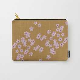 Japanese Blossom on Gold Carry-All Pouch