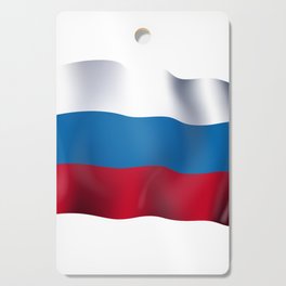 Russia flag Cutting Board