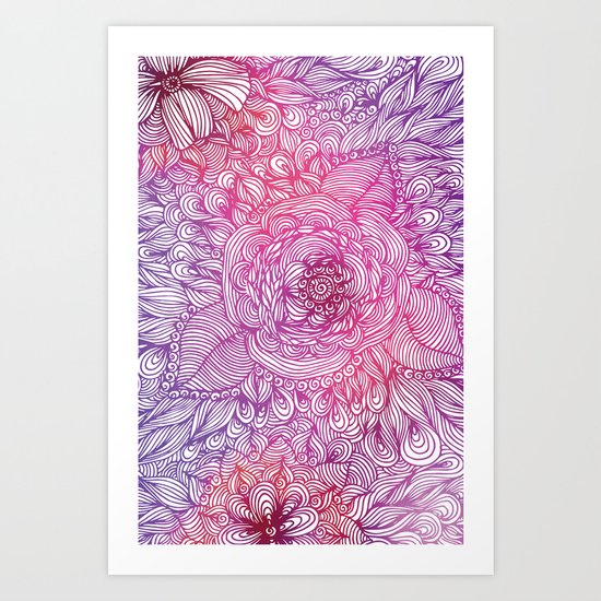 Here Comes the Sunset Art Print