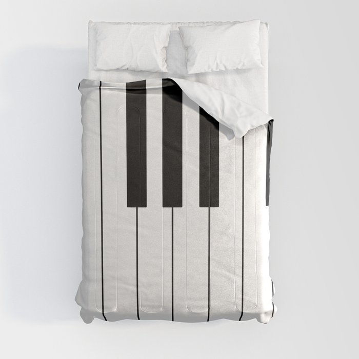 See Piano Comforter