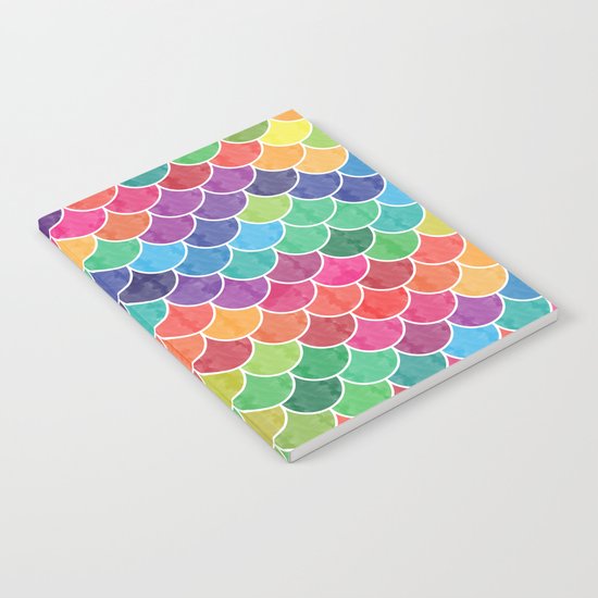 Watercolor Lovely Pattern VVXVI Notebook