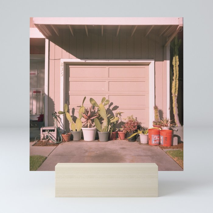 Pink Cactus Mini Art Print