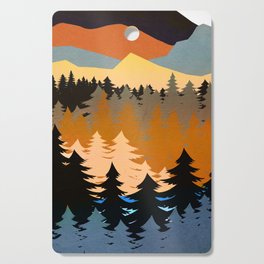 Colors of a Mountain View Cutting Board