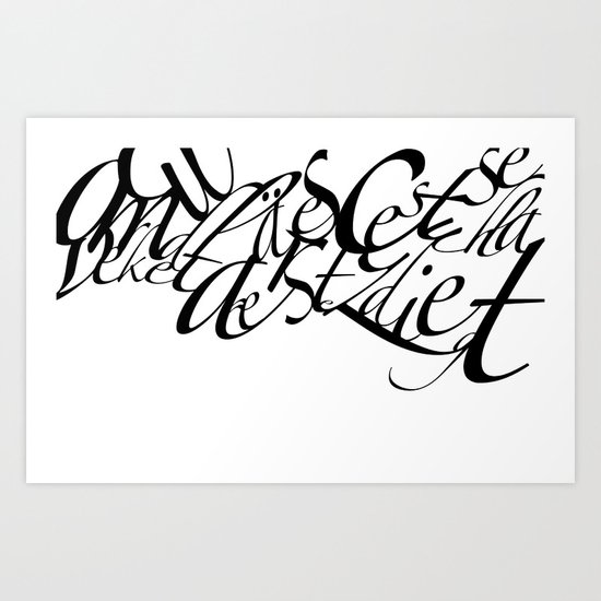acbgdvx Art Print