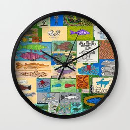 Kettle O Fish  Wall Clock
