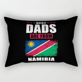 Best Dads are From Namibia Rectangular Pillow