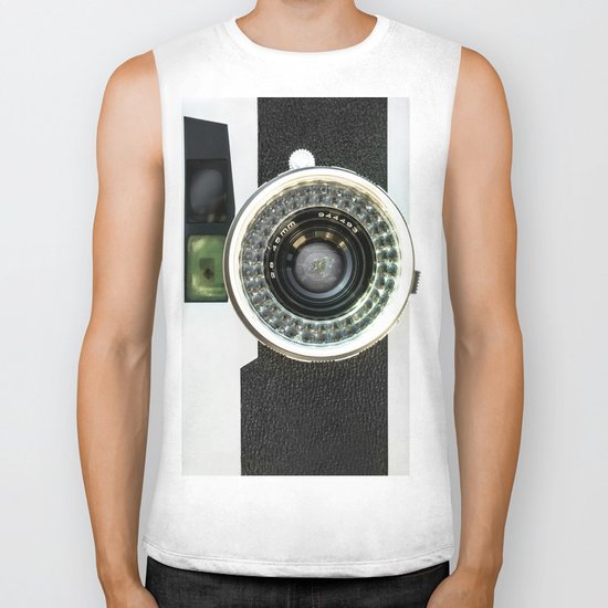 Vintage camera Biker Tank