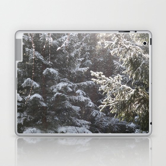 Sun and Snow in the Scottish Highlands    Laptop & iPad Skin