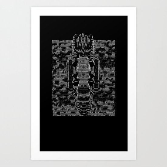 Galactica Division Art Print