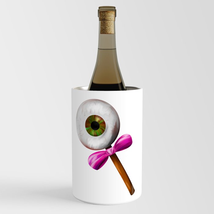 Lollipop eye (green-brown) Wine Chiller