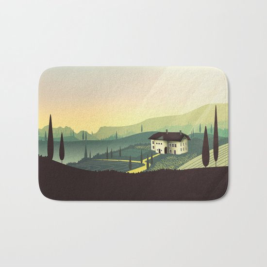 Tuscany Fairytale Bath Mat