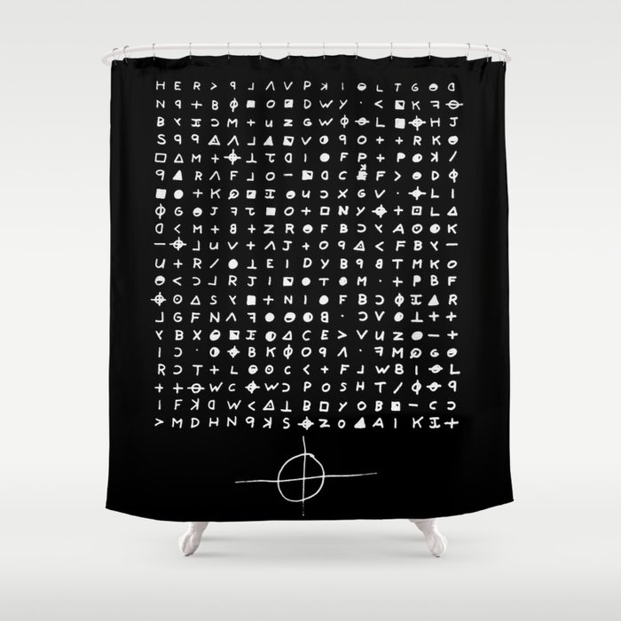 Zodiac killer Shower Curtain