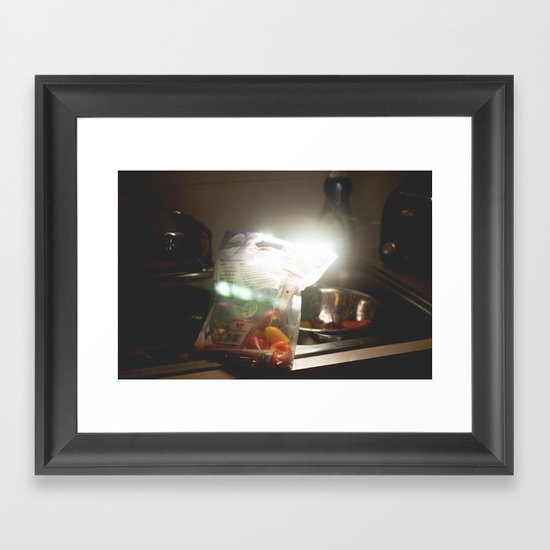 magical peppers Framed Art Print