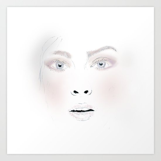 Face it Art Print