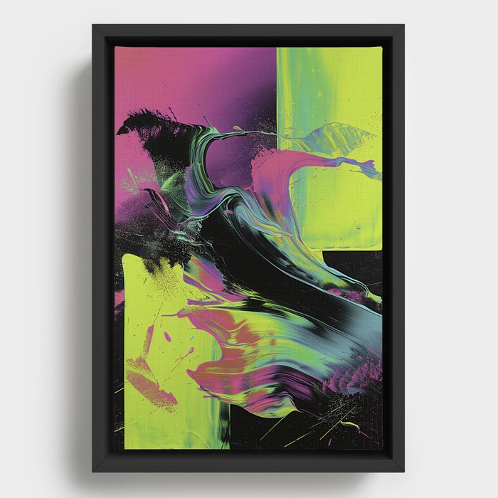 Shapes & Colors - S1 - 01 Framed Canvas