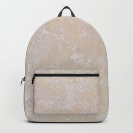 Grey Beige Shapes Backpack