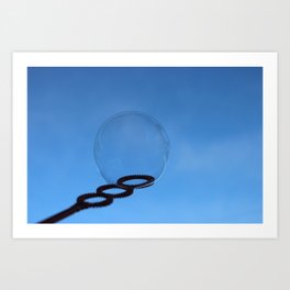 Bubble and Blue Sky Art Print