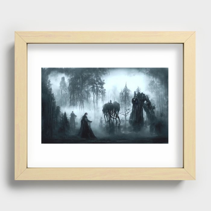 Forest of Lost Souls Recessed Framed Print