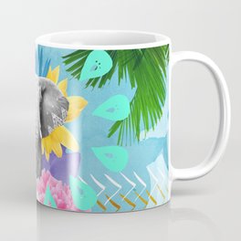Elephant Festival - Blue Coffee Mug