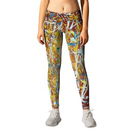 The Big Bang Leggings | Illustration, Painting, Abstract, Space 