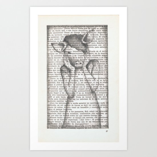 Pig Girl Art Print