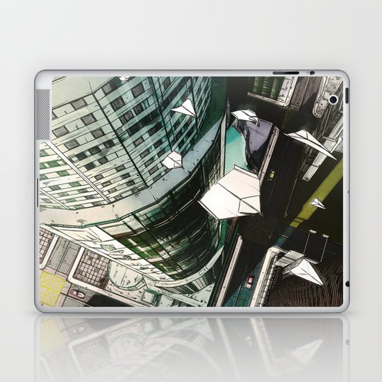 Paper Planes Laptop & iPad Skin