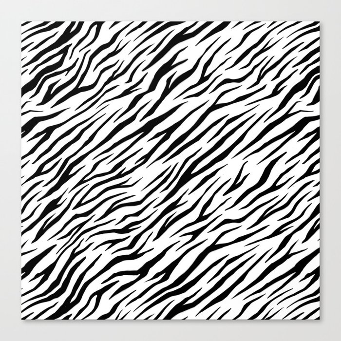 Zebra 01 Canvas Print