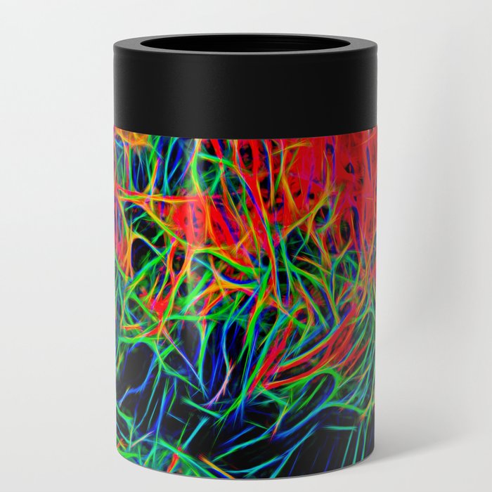 Neon Bright Diffraction Can Cooler