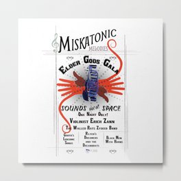 Miskatonic Elder Gods Gala V2 Metal Print