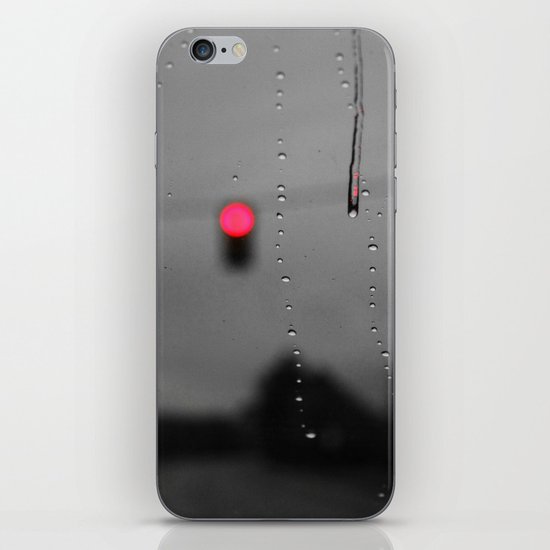 Red Lights Ahead iPhone & iPod Skin