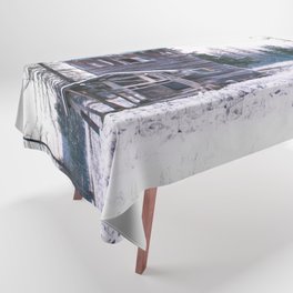 Abandoned Cabin Tablecloth
