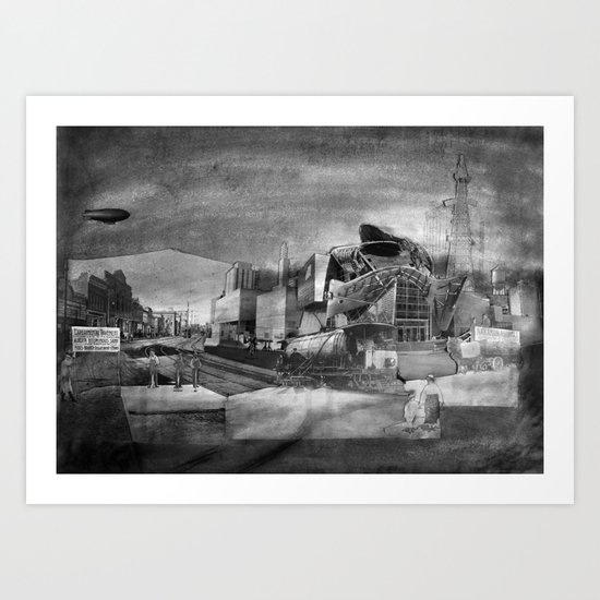 Asphalt Gallery (Art Gallery of Alberta) Art Print