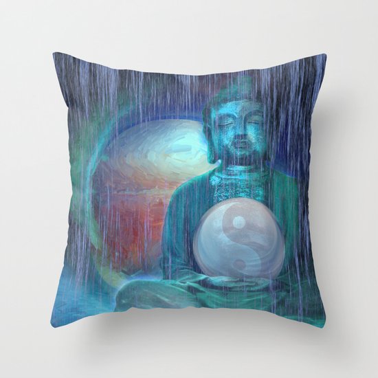 Buddha Throw Pillow