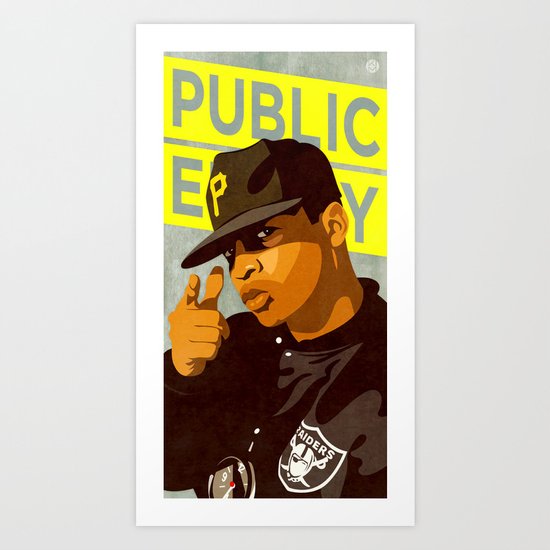 Chuck D Art Print