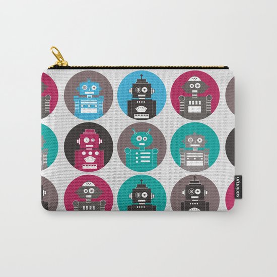 Robots Carry-All Pouch