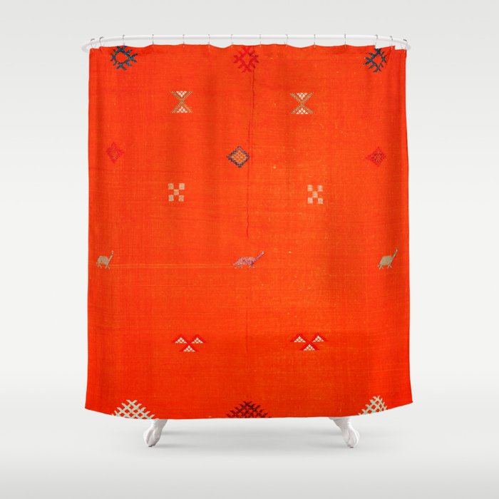 traditional Moroccan art Shower Curtain