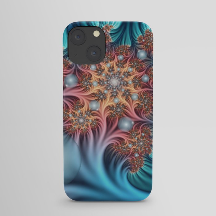 Dreamy Garden, Abstract Fractal Art Fantasy iPhone Case by gabiw Art ...