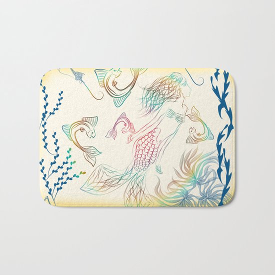 Mermaid Bath Mat