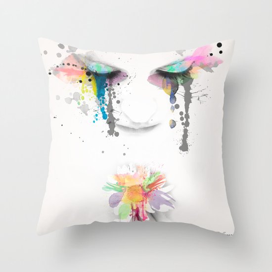portrait Throw Pillow