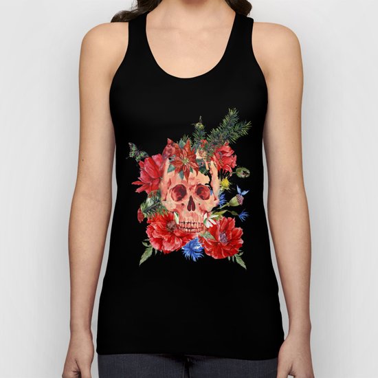 The latest heart is dead Unisex Tank Top