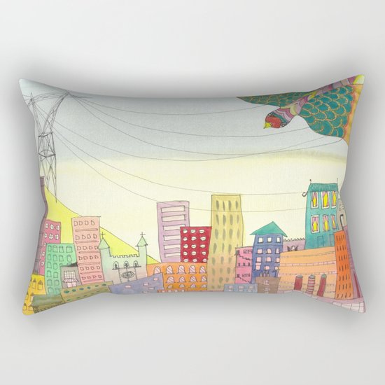 cité Rectangular Pillow
