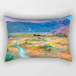Santa Rosa and San Jacinto Mountains Rectangular Pillow