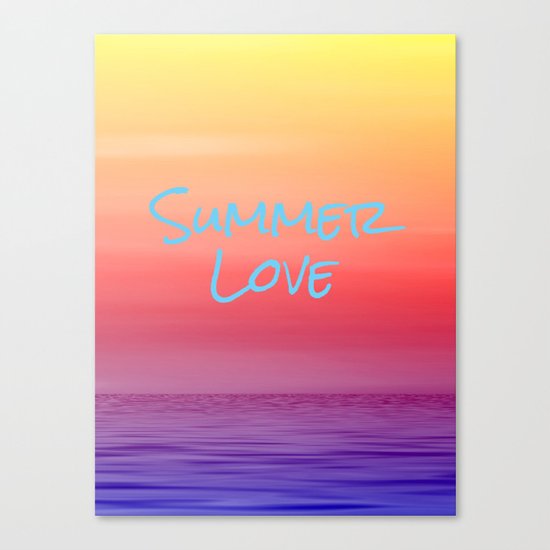 Summer Love Canvas Print