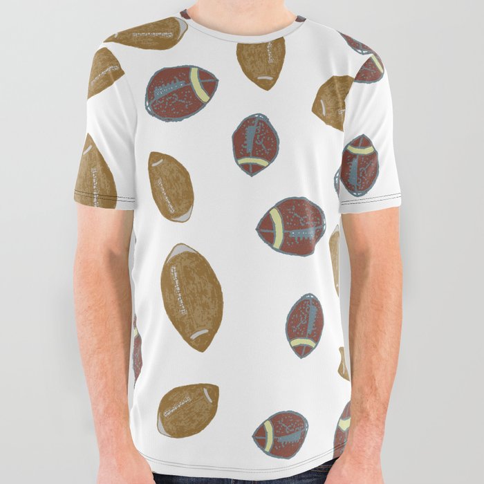 Ball Game All Over Graphic Tee