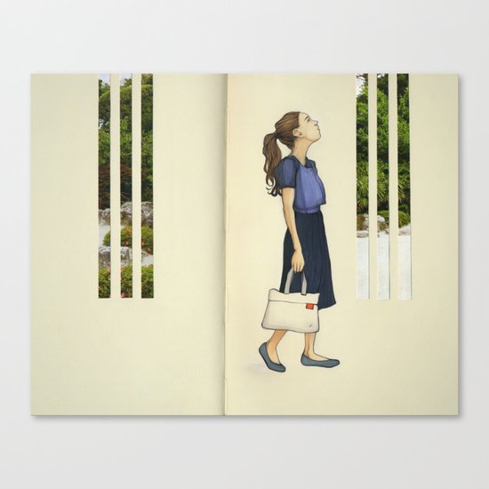 I Am The Center Of Your World Canvas Print