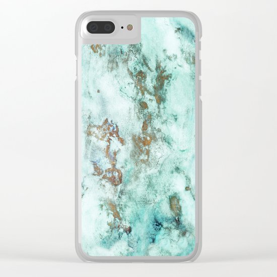 INKED INCEPTION - GOLD & ICE Clear iPhone Case