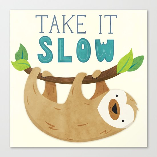 Sloth Canvas Print