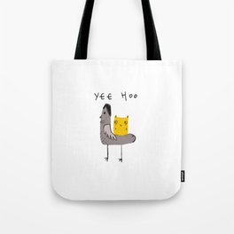 Pigeon and Friends Tote Bag