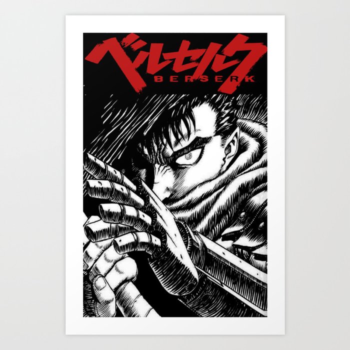 Berserk Manga Canvas Prints for Sale